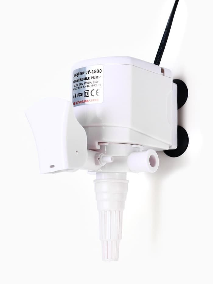 Помпа аквариумная JINGYE JY-1800, 1800 л/ч, 25 Вт, высота подъема воды 1.8 м