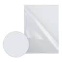 Папка-уголок А4, 100 мкм, Calligrata, эконом, прозрачная, бесцветная