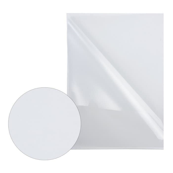 Папка-уголок А4, 100 мкм, Calligrata, эконом, прозрачная, бесцветная