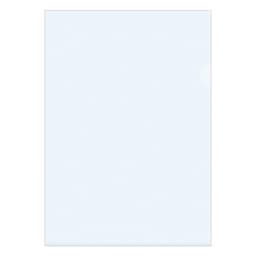 Папка-уголок А4, 150 мкм, Calligrata, прозрачная, бесцветная