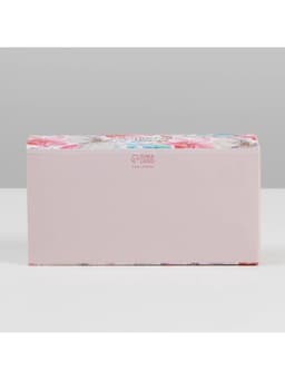 Коробка для конфет и кейк-попсов, кондитерская упаковка «Расцветай от счастья», 10×20×5 см