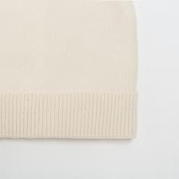 Шапка детская, цвет молочный, размер 46-50