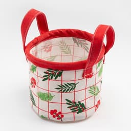 Корзинка текстильная «Этель» Xmas, 12×14 см