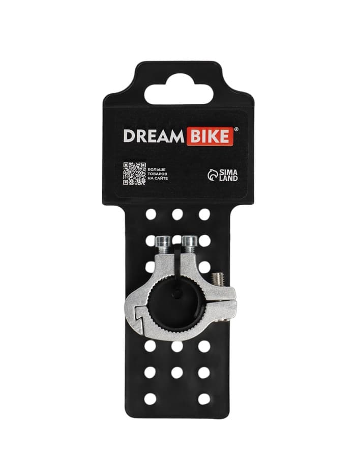Адаптер на руль Dream Bike, 22.2-25.4 мм, для флягодержателя, серый