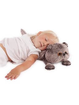 Мягкая игрушка-подушка «Кот», цвет серый, 40 см