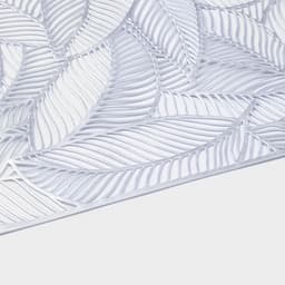 Дорожка на стол Доляна «Листопад», 30×150 см, серебряная