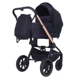 Коляска 2 в 1 Mowbaby Zoom Pu RA086, цвет Gold Black