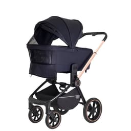 Коляска 2 в 1 Mowbaby Zoom Pu RA086, цвет Gold Black