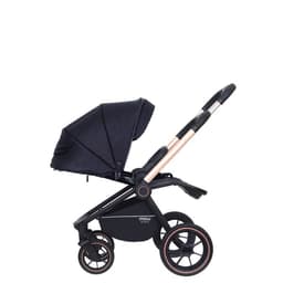 Коляска 2 в 1 Mowbaby Zoom Pu RA086, цвет Gold Black