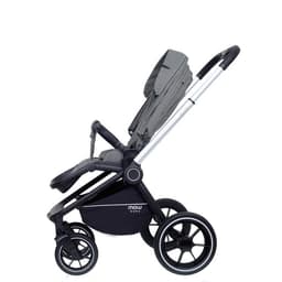 Коляска 3 в 1 Mowbaby Zoom Pu RA087, цвет silver grey