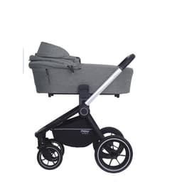 Коляска 3 в 1 Mowbaby Zoom Pu RA087, цвет silver grey