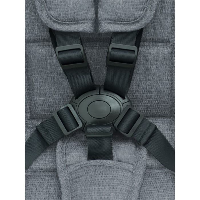 Коляска 3 в 1 Mowbaby Zoom Pu RA087, цвет silver grey