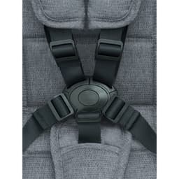 Коляска 3 в 1 Mowbaby Zoom Pu RA087, цвет silver grey