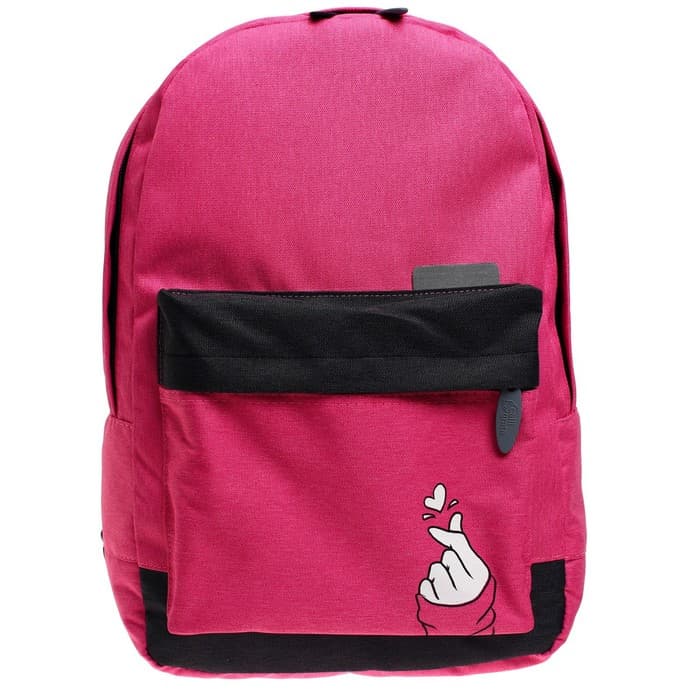 Рюкзак молодёжный, 38×28×19 см, эргономичная спинка, Calligrata Э «Поцелуй»