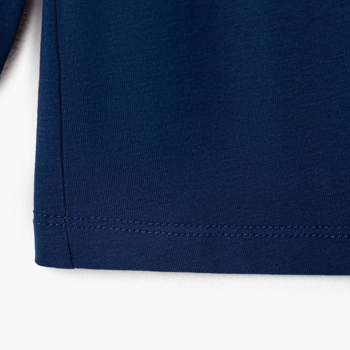 Лонгслив детский MINAKU: Basic line, тёмно-синий, рост 110 см