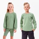 Лонгслив детский MINAKU Basic line, оливковый, рост 122 см