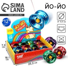 Йо-йо Funny toys «Котик», МИКС, в шоубоксе