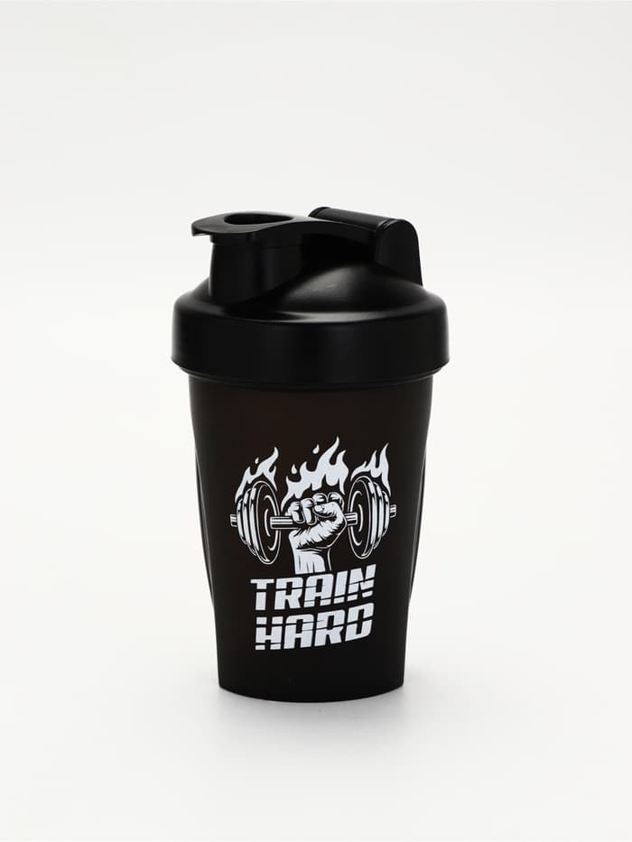 Шейкер спортивный «Усердная тренировка», 400 мл