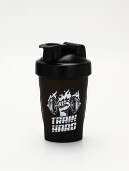 Шейкер спортивный «Усердная тренировка», 400 мл