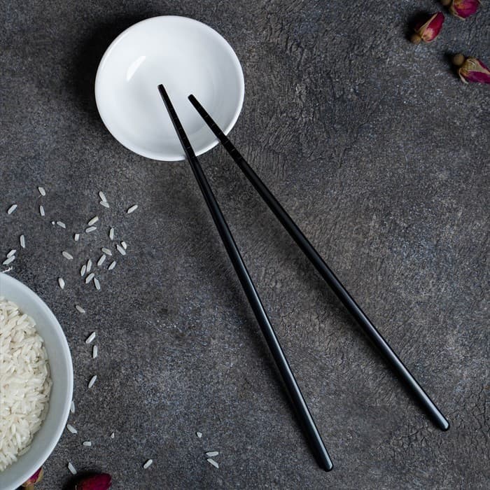 Палочки для суши Bacchette, длина 21 см, чёрная