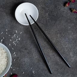 Палочки для суши Bacchette, длина 21 см, чёрная