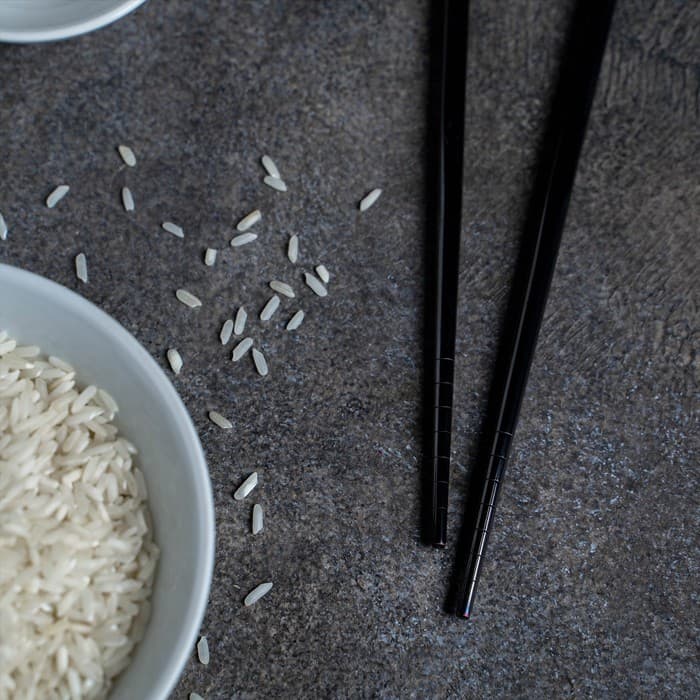 Палочки для суши Bacchette, длина 21 см, чёрная