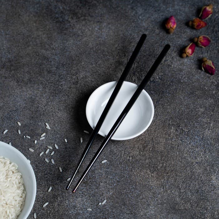 Палочки для суши Bacchette, длина 21 см, чёрная