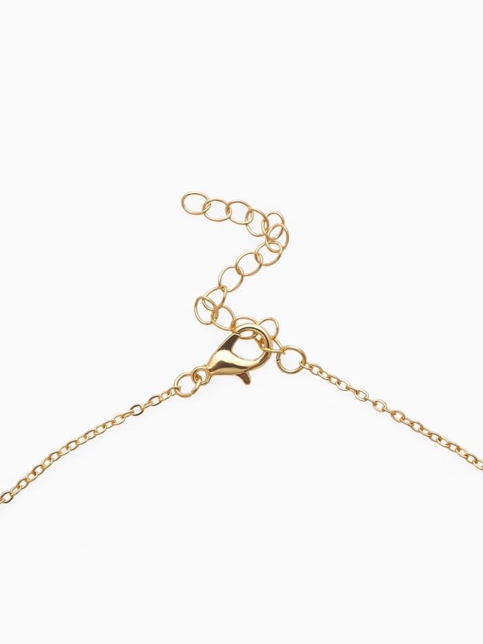 Кулон детский Выбражулька«Единорог», 40 см, цветной в золоте