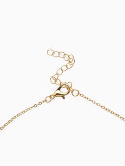 Кулон детский Выбражулька«Единорог», 40 см, цветной в золоте