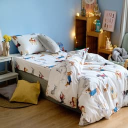 Постельное бельё 1.5-спальное «Этель» Dog party, бязь