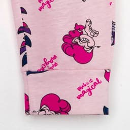 Пижама для девочки (лонгслив и брюки) KAFTAN «Милая пони», розовая, размер 30 (98-104 см)