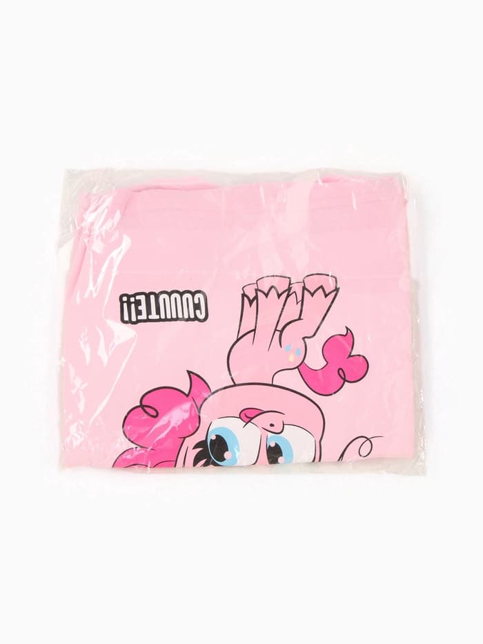 Пижама для девочки (лонгслив и брюки) KAFTAN «Милая пони», розовая, размер 30 (98-104 см)