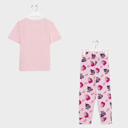 Пижама для девочки (лонгслив и брюки) KAFTAN «Милая пони», розовая, размер 30 (98-104 см)