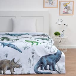 Пододеяльник 1.5-спальный «Этель» Just dino, 143×215 см, бязь