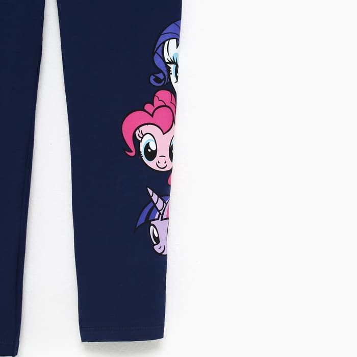 Легинсы для девочки KAFTAN «Пони», синие, размер 34 (122-128 см)