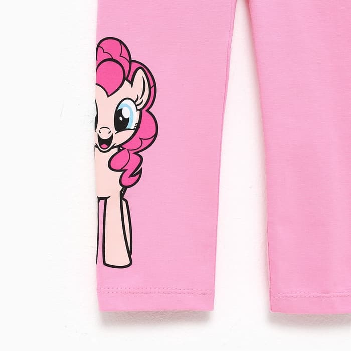 Легинсы для девочек KAFTAN «Пони», розовые, размер 28 (86-92 см)