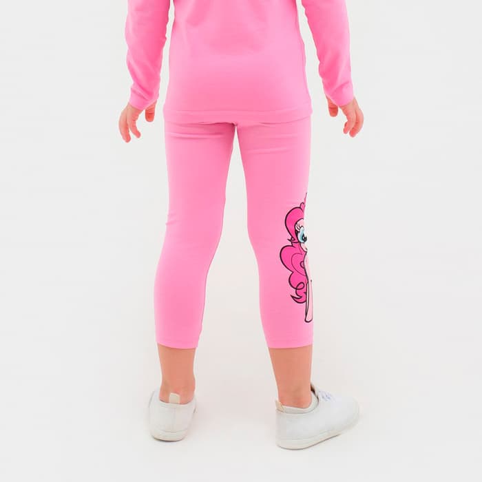 Легинсы для девочек KAFTAN «Пони», розовые, размер 28 (86-92 см)