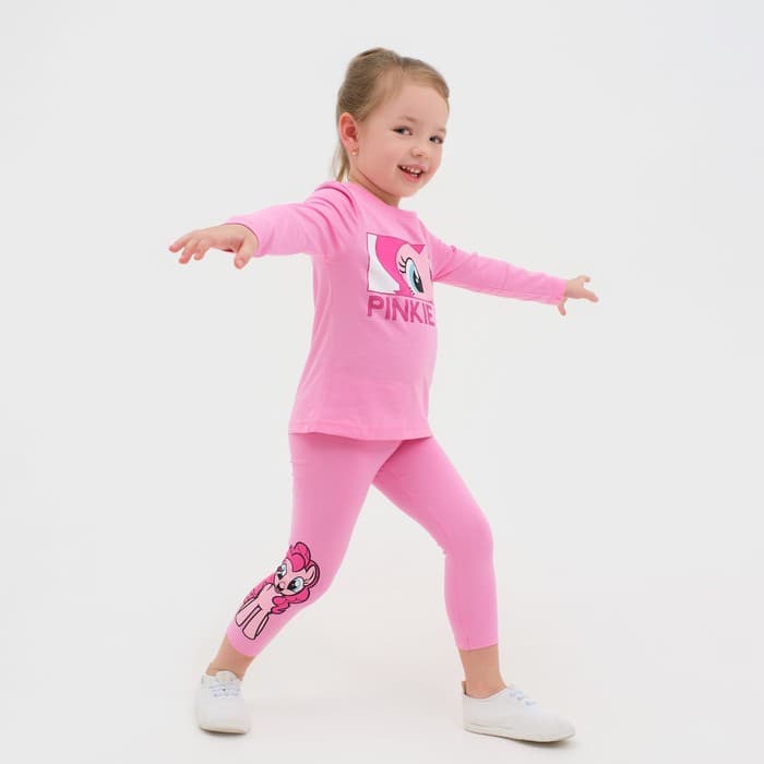 Легинсы для девочек KAFTAN «Пони», розовые, размер 30 (98-104 см)