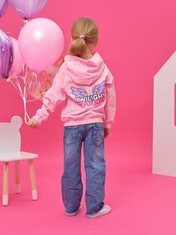 Худи для девочки KAFTAN «Пони», розовое, рост 122-128 см