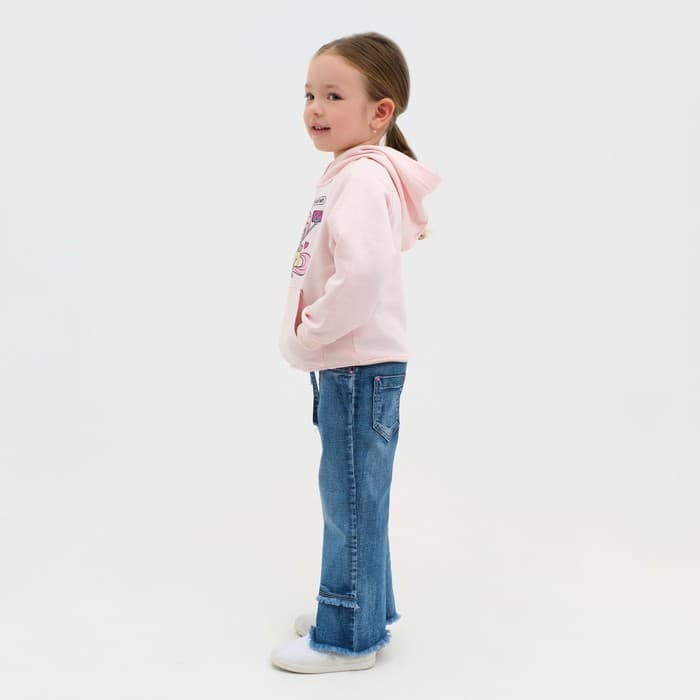 Худи для девочки KAFTAN: Friends, розовое, рост 86-92 см