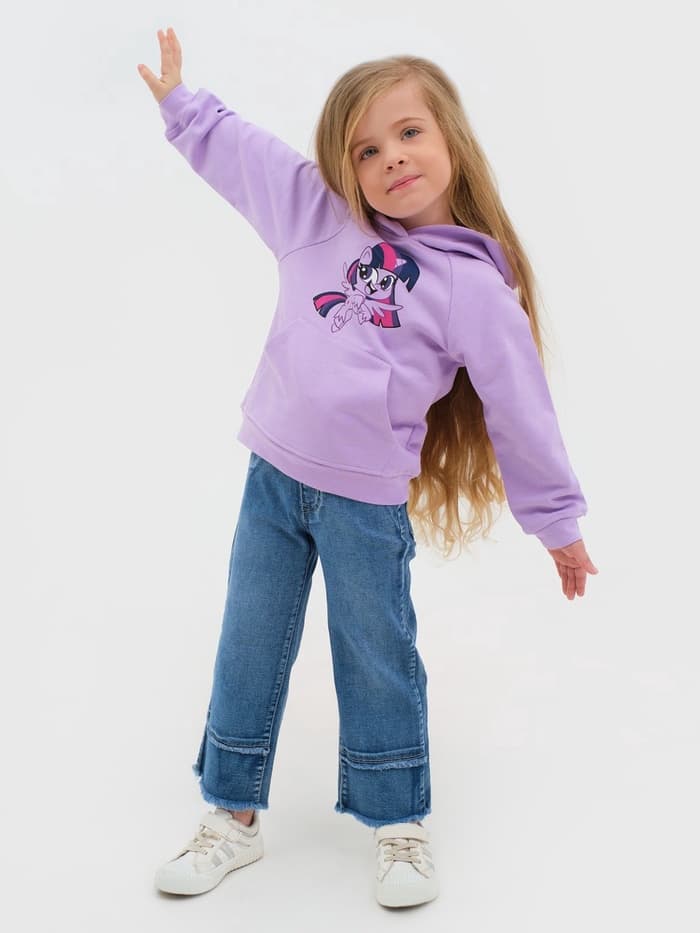 Худи для девочки KAFTAN «Пони», фиолетовое, рост 98-104 см