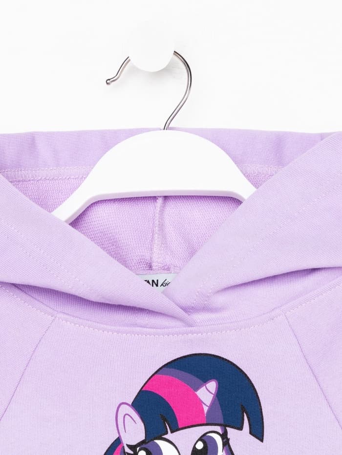 Худи для девочки KAFTAN «Пони», фиолетовое, рост 110-116 см
