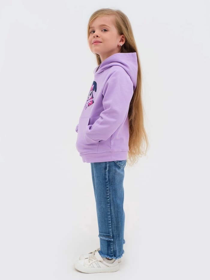 Худи для девочки KAFTAN «Пони», фиолетовое, рост 110-116 см
