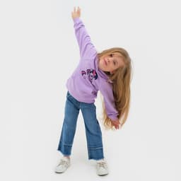 Худи для девочки KAFTAN «Пони», фиолетовое, рост 110-116 см