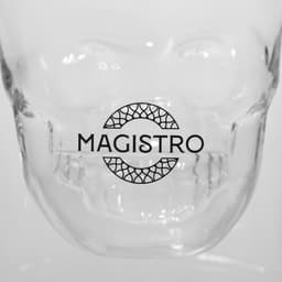Стопка-шот Magistro «Череп», 150 мл, 8×8.5 см, стекло, прозрачная