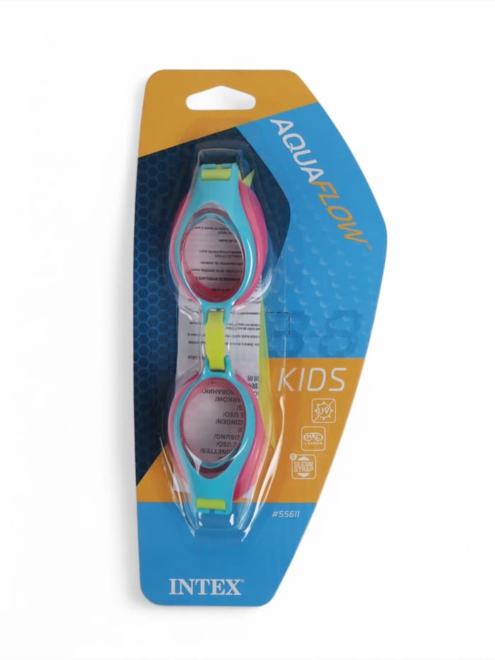 Очки для плавания, от 3 до 8 лет, цвет МИКС