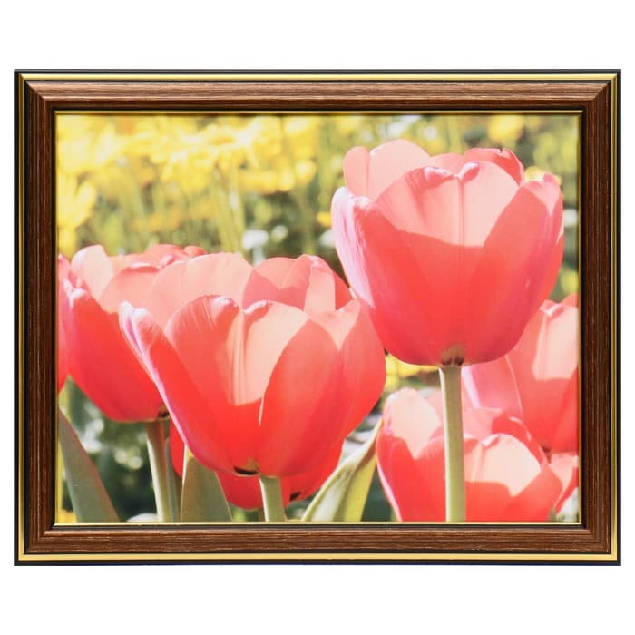 Картина «Солнечные тюльпаны», 20×25 (22×27) см