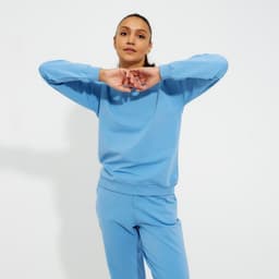 Костюм женский (свитшот, брюки) MINAKU: Casual Collection, размер 44, голубой