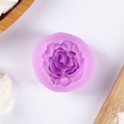Молд для заливки «Роза», силикон, 4.5×2 см, МИКС