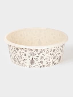 Таз хозяйственный круглый «Русская банька», 20 л, пластик, бежевый